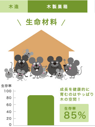 成長を健康的に育むのはやっぱり木の空間！