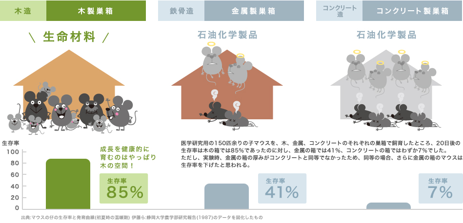 成長を健康的に育むのはやっぱり木の空間！